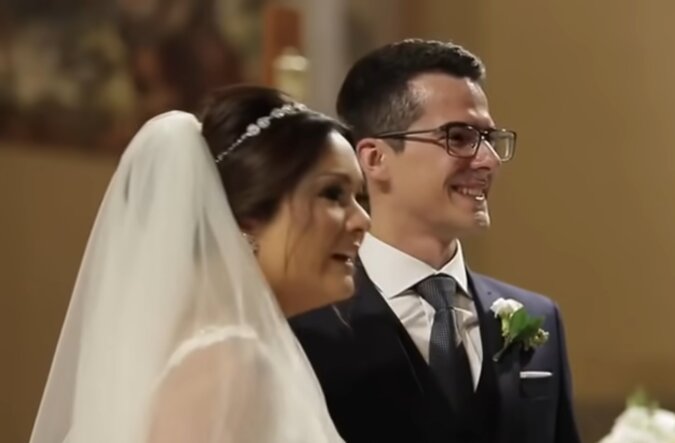 Hochzeitstag von Cynthia und José. Quelle: Screenshot Youtube