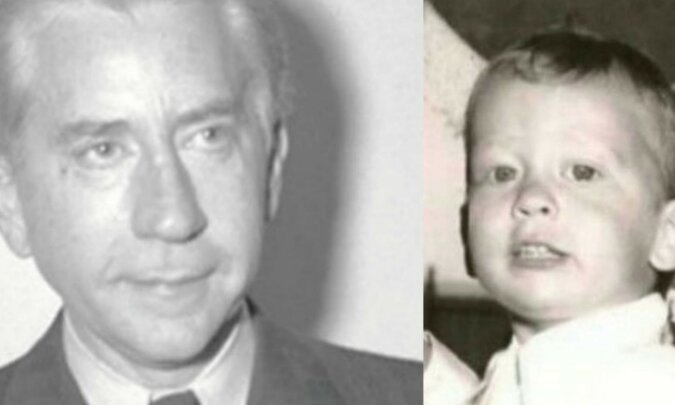 Paul Getty und sein Sohn Timmy. Quelle: Screenshot